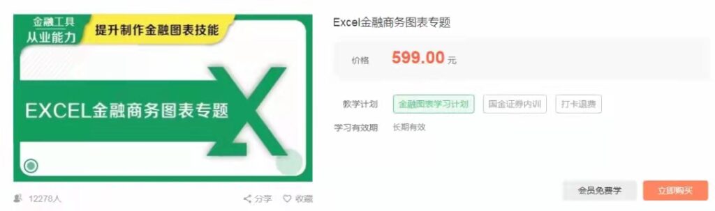 图片[1]_华尔街学堂Excel金融商务图表专题