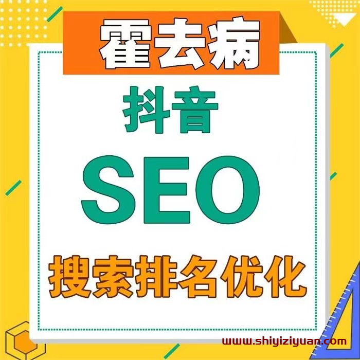 霍去病《抖音SEO搜索排名优化》_拾壹资源网