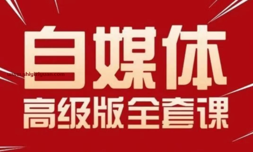 永哥《自媒体孤独九剑系列课程》_拾壹资源网