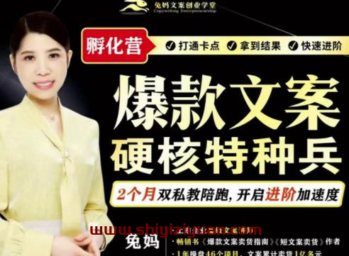 兔妈·爆款文案硬核特种兵孵化营_拾壹资源网