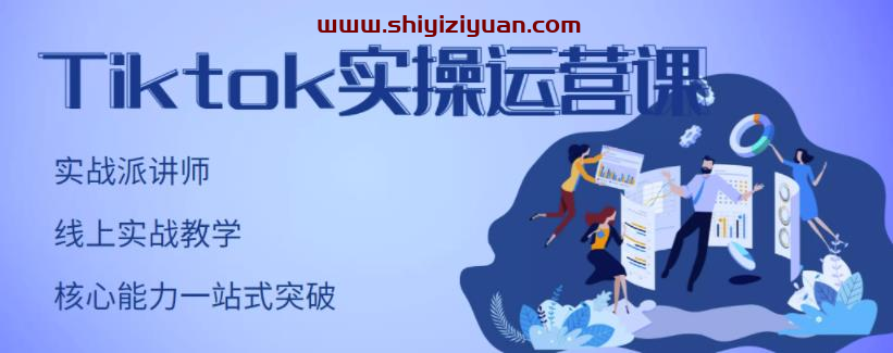 刘博·TikTok实操运营课，手把手账号实战，适合零基础Tiktok新人_拾壹资源网