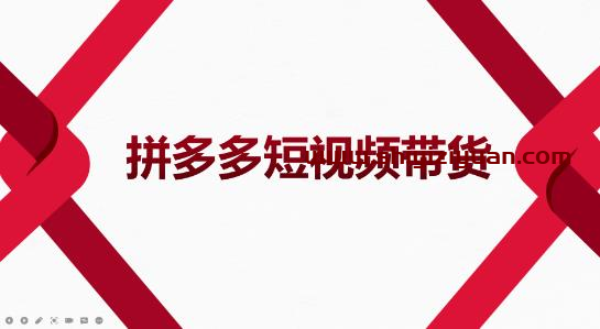 2022风口红利期-拼多多短视频带货,适合新手小白的入门短视频教程_拾壹资源网