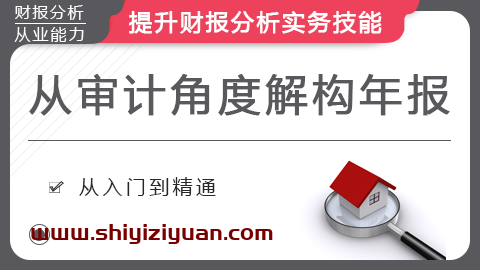 史上最全财报分析框架 (从审计的角度解构)_拾壹资源网