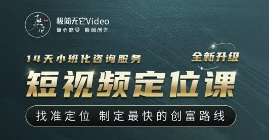 【定位课】找准定位,制定最快的创富路线_拾壹资源网