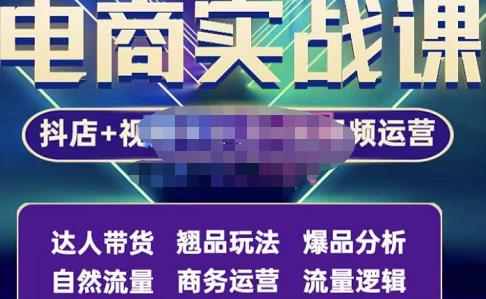 阿枫·抖店无货源+视频号小店+短视频实操课：达人带货+翘品玩法+爆品分析等_拾壹资源网