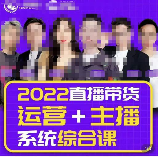 一群宝宝大姚·直播带货运营+主播系统综合课（新版），直播带货主播精细化落地成长课_拾壹资源网