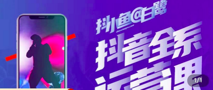 白鹭·主播内训营，运营主播话术起号进阶能力提升_拾壹资源网