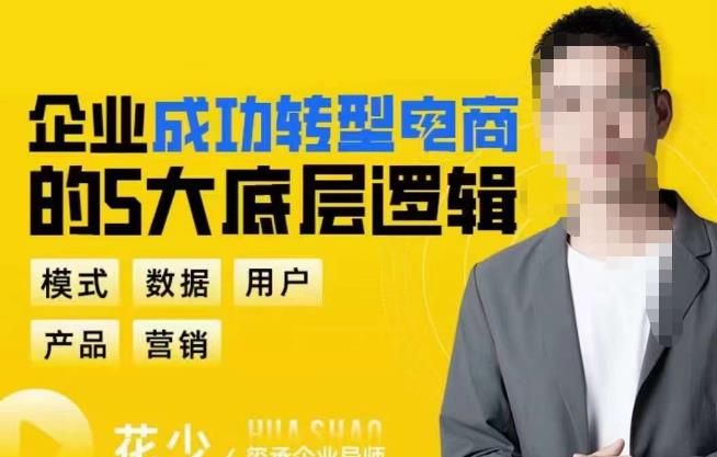 企业成功转型电商的5大底层逻辑,从模式、数据、用户、产品、营销5大板块,助你高效转型电商赛道_拾壹资源网