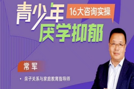 【视频课】青少年厌学不开心16大案例实操掌握溯源方法 解决问题_拾壹资源网