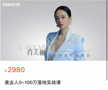 美业人0-100万实战落地课,教你玩转美业营销_拾壹资源网