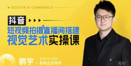 鹏宇·短视频拍摄&直播间搭建视觉艺术实操课,手把手场景演绎,从0-1短视频实操课_拾壹资源网