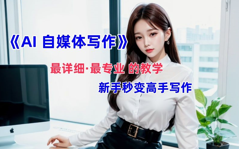 图片[1]_AI自媒体文章创作全网最详细教程，新手秒变写作高手，多方位发展