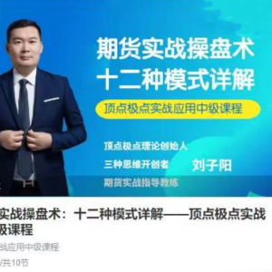 刘子阳期货实战操盘术:十二种模式详解——顶点极点实战应用中级课程_拾壹资源网