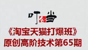 叮当会淘宝天猫打爆班原创高阶技术第65期,AI+逛逛薅免费流_拾壹资源网