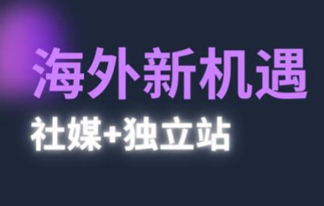 棕榈·2025出海新机遇(社媒+独立站),海外新机遇,实现独立站的高效运营与出海_拾壹资源网
