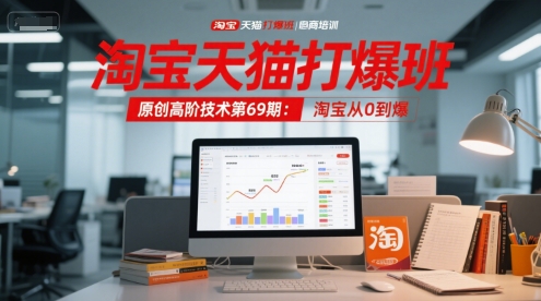 叮当会淘宝天猫打爆班原创高阶技术第69期：淘宝从0到爆_拾壹资源网