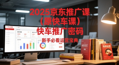 2025京东推广课(原快车课)解锁京东快车推广密码,新手必看运营宝典_拾壹资源网