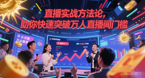 图片[1]_晶总直播实战方法论，助你快速突破万人直播间门槛