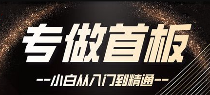 首板套利课程40课全,手把手教你如何打首板_拾壹资源网