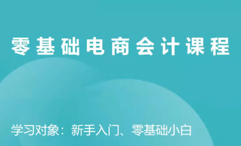 电商财务零基础入门，基础认知+基础实操+进阶突破，轻松掌握_拾壹资源网
