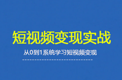 杨磊老师·2025短视频变现实战课,从0到1系统学习短视频变现_拾壹资源网