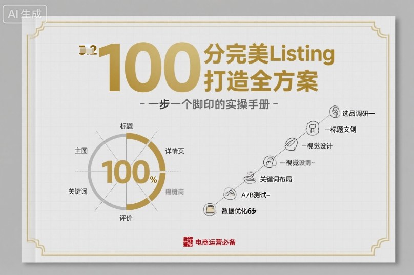 图片[1]_100分完美Listing打造全方案，想要完美listing必须是需要一步一个脚印的