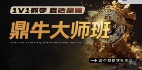 鼎牛交易学社 鼎牛大师班MasterClass 交易培训课程_拾壹资源网