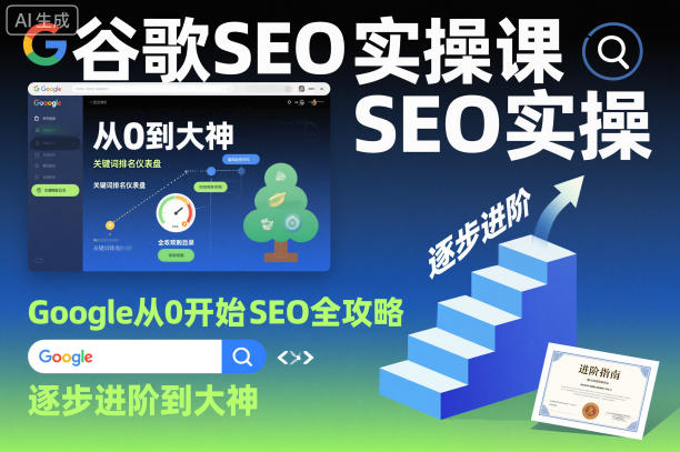 图片[1]_谷歌SEO实操课，Google从0开始SEO全攻略，逐步进阶到大神