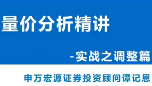 谭记恩量价分析系统第四期之实战调整篇_拾壹资源网