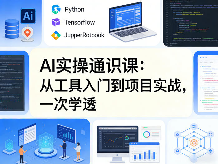图片[1]_AI实操通识课，从工具入门到项目实战，一次学透