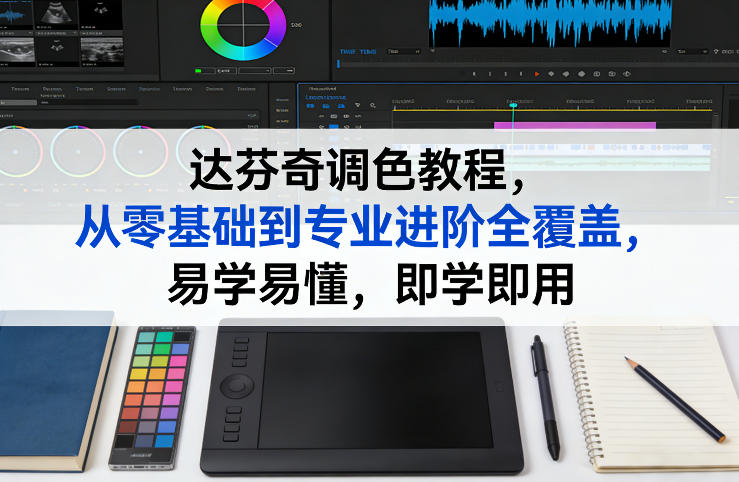 图片[1]_达芬奇调色教程，从零基础到专业进阶，29节实战课系统覆盖节点调色与风格化技巧全流程