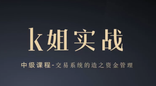 K姐三套课，K姐期货交易系统，裸K实战初级高级_拾壹资源网