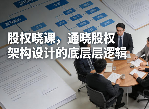 图片[1]_股权晓课，通晓股权架构设计的底层逻辑