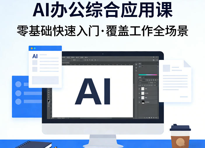 图片[1]_AI办公综合应用课，零基础快速入门，覆盖了工作中各种应用场景