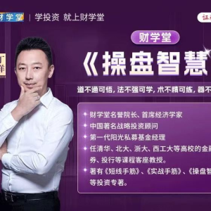 财学堂丁洋老师操盘智慧系统课_拾壹资源网