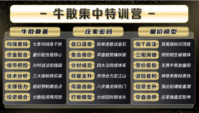 图片[1]_2025年袁博牛散特训营视频+资料+指标