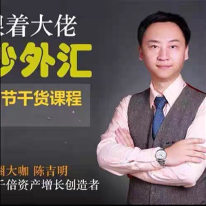 陈吉明-外汇日内趋势节奏交易系统_拾壹资源网