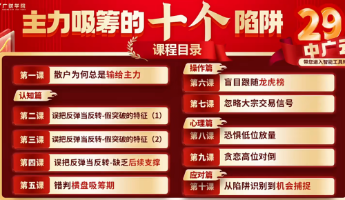 刘琦男刘琦老师寻龙私密圈主力吸筹的十个陷阱系统课 指标_拾壹资源网