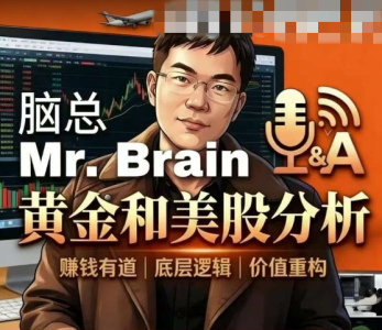 脑总Mr.Brain黄金美股投资分析课程_拾壹资源网