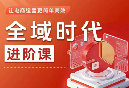 全域时代进阶课，更简单高效的全域投放实操，让电商运营更简单高效（更新）_拾壹资源网