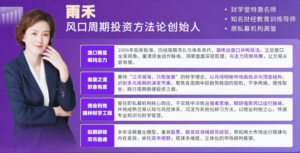 图片[1]_雨禾《周期全景课：学习周期·掌握周期·赢得周期》风口周期系统课