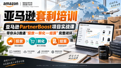lead菌·亚马逊套利培训，亚马逊partnerboost项目实战课，带你从0跑通”投放—转化—结算”完整闭环_拾壹资源网